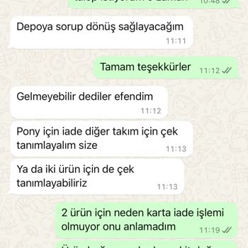 Gaus Kredi Kartına Ürün Bedelini İade Etmemesi
