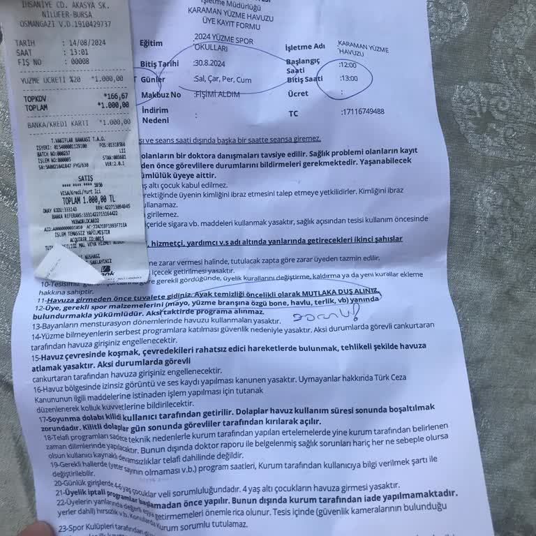 Yeni Karaman Yüzme Havuzu Yeni Karaman Yüzme Kursu Para İadesi