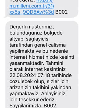 Millenicom Günlerdir Kesik Bağlantı