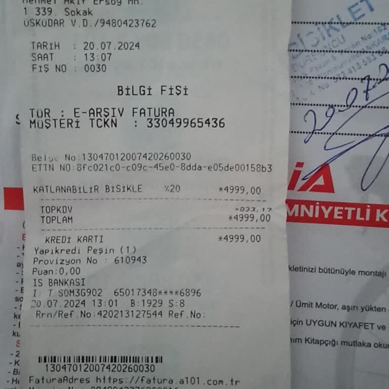 Belderia X7 7 Vites 20 Jant Katlanır Bisiklet