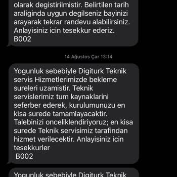 Digiturk Üyelik Sürecinde Yaşanan Sorunlar Ve Mağduriyet