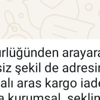 Aras Kargo Kurye Çağır Talebi Olan Sitenin Öyle Bir Hizmeti Olmaması
