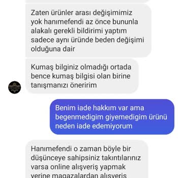Butik Yasemin Şahin Mağduriyet Yaşatıyor İade Almıyor