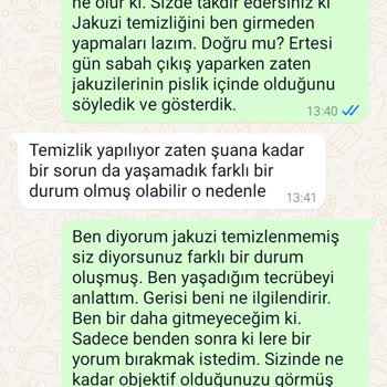 Yazlıkcım Kiralanan Villada Hijyen Sorunları Ve Yetersiz Müşteri Hizmeti