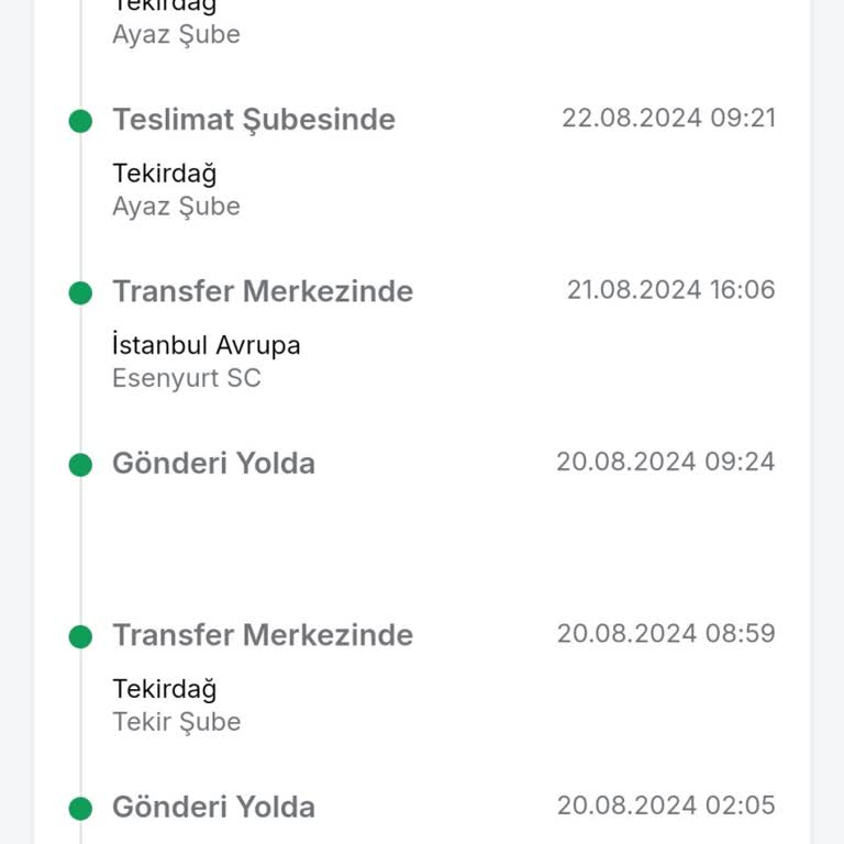 Trendyol Express Kargomu Sürekli Transfer Merkezlerine Aktarıyor