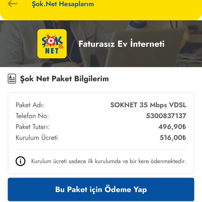 Şok Net Hayal Kırıklığı. Müşteri Hizmetleri Ulaşılmıyor, Kapı Duvar.