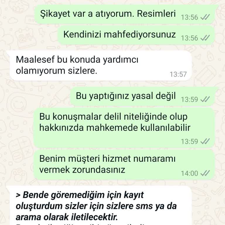 Millenicom İşgüzarlığı. Hizmet Numarasını Vermiyor.
