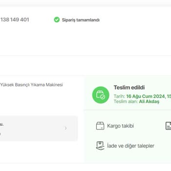 Hepsiburada Firmasından Aldığım Ürün Hasarlı Geldi Değişim Yapmadılar