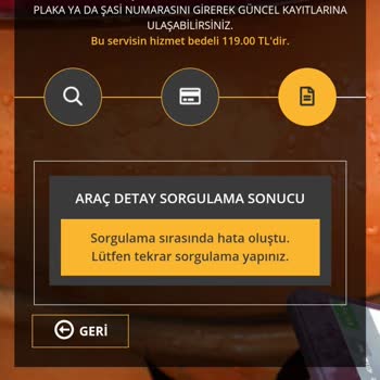 HGS Mobil Hasar Kaydı Detay Sorgu Sonunda Para Kesip Bilgi Vermiyor.