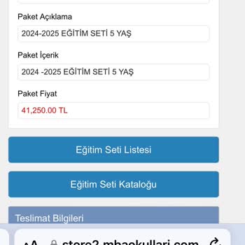 MBA Okulları Mba Özlüce Şubesi Kitap Seti Ücretleri!