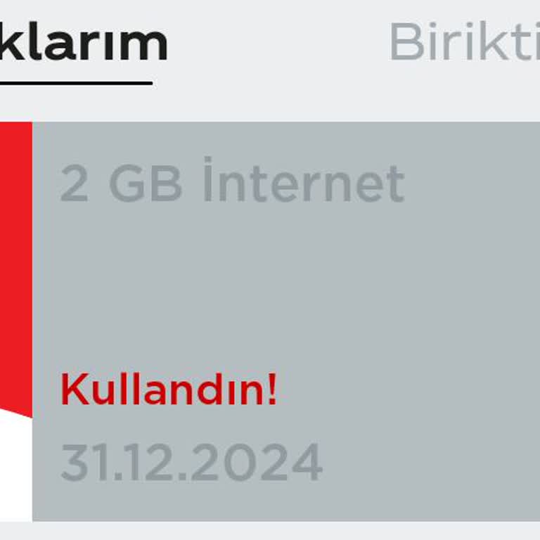 Daha Daha İnternetimi Vermiyor