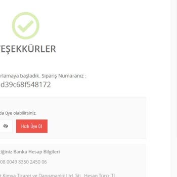 Hammaddeler.com Yasa Tanımıyorlar. İade Almıyorlar