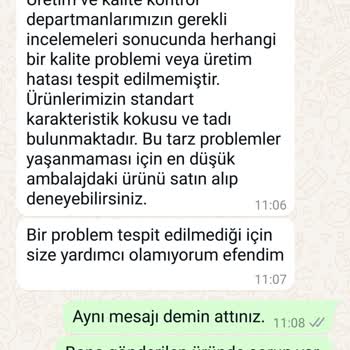 Hammaddeler.com Yasa Tanımıyorlar. İade Almıyorlar