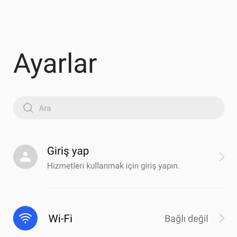 Oppo Ayarlarda Profile Girmeye Çalışıyorum Hata Veriyor