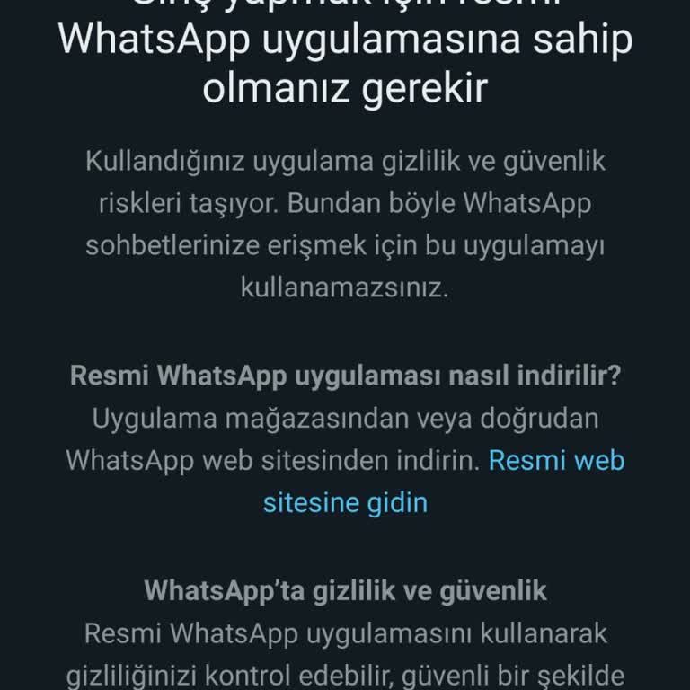 WhatsApp Business WhatsApp Doğrulama Hatası