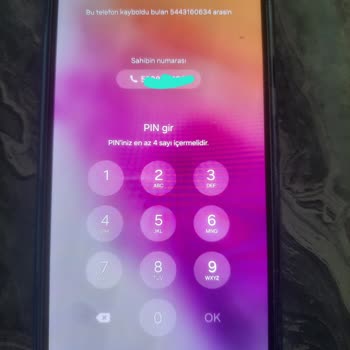 Samsung Telefonun Çalıntı Modundan Çıkarılması İçin Pin Engeli Kaldırılması