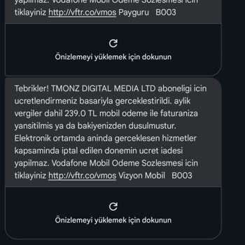 Yanlış Abonelik Ücreti ile Karşı Karşıya Kaldım