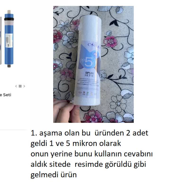 Conax Su Arıtma Site Üzeri Alışveriş İlgisizliği