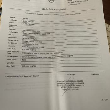 İdefix Mağdur Etti - Xiaomi Redmi 12 Ayıplı Mal