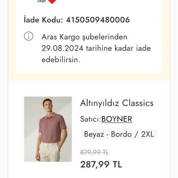 Boyner Faturamı Göndermiyor İade Etmemi Engelliyor