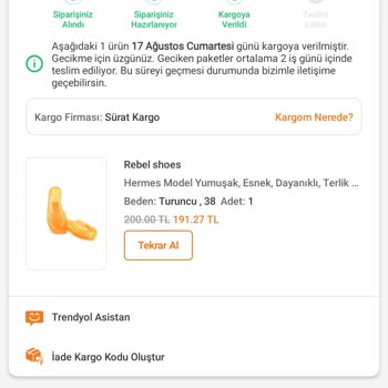 Trendyol Ürün Teslimatında Beni Oyaladı!