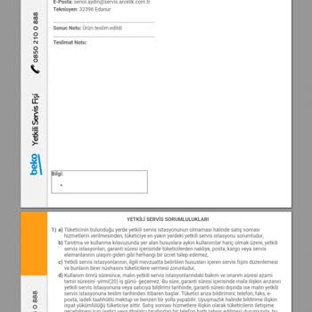 Beko Robot Süpürge Sorunu