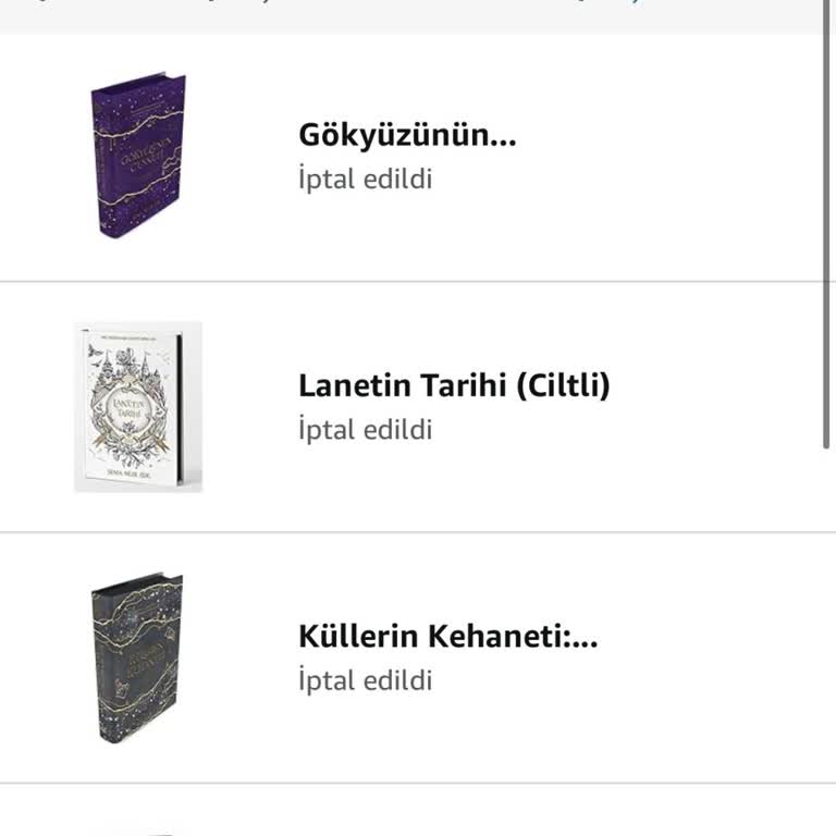Amazon İptal Edilen Sipariş Parası