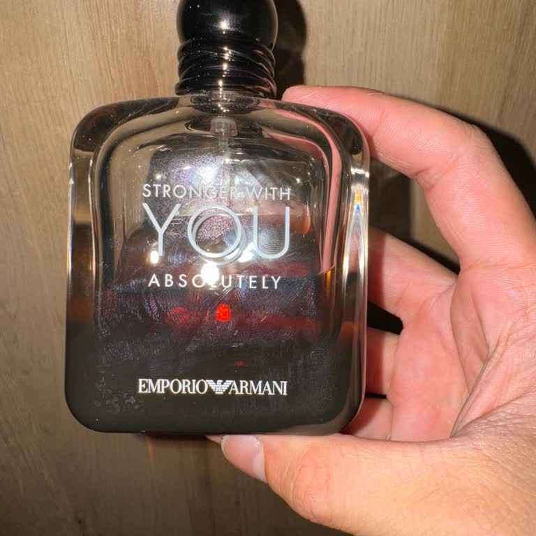 Emporio Armani Stronger With You Perfume Damaged My Burberry Shirt