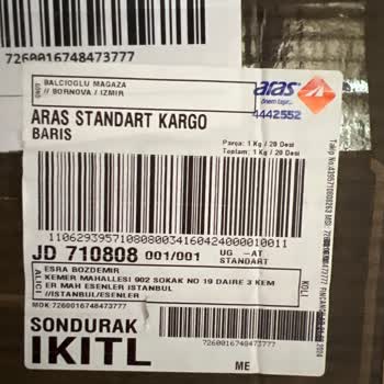 Aras Kargo Kargoları Kapıya Getirmiyor