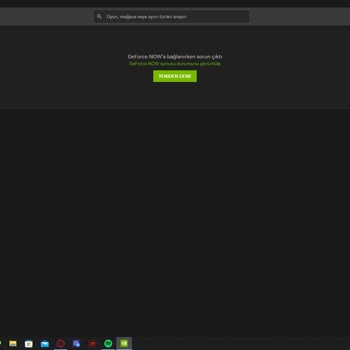 Geforce Now Powered By Game+ Sunucu Hatası Nedeniyle Oyun Oynayamıyorum!