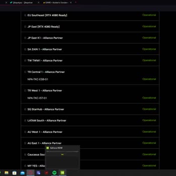 Geforce Now Powered By Game+ Sunucu Hatası Nedeniyle Oyun Oynayamıyorum!