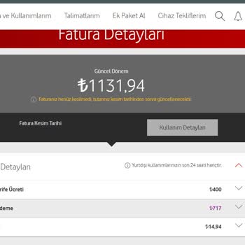 Vodafone'da Bilgim Dışında Üyelik ve Yüksek Fatura Sorunu