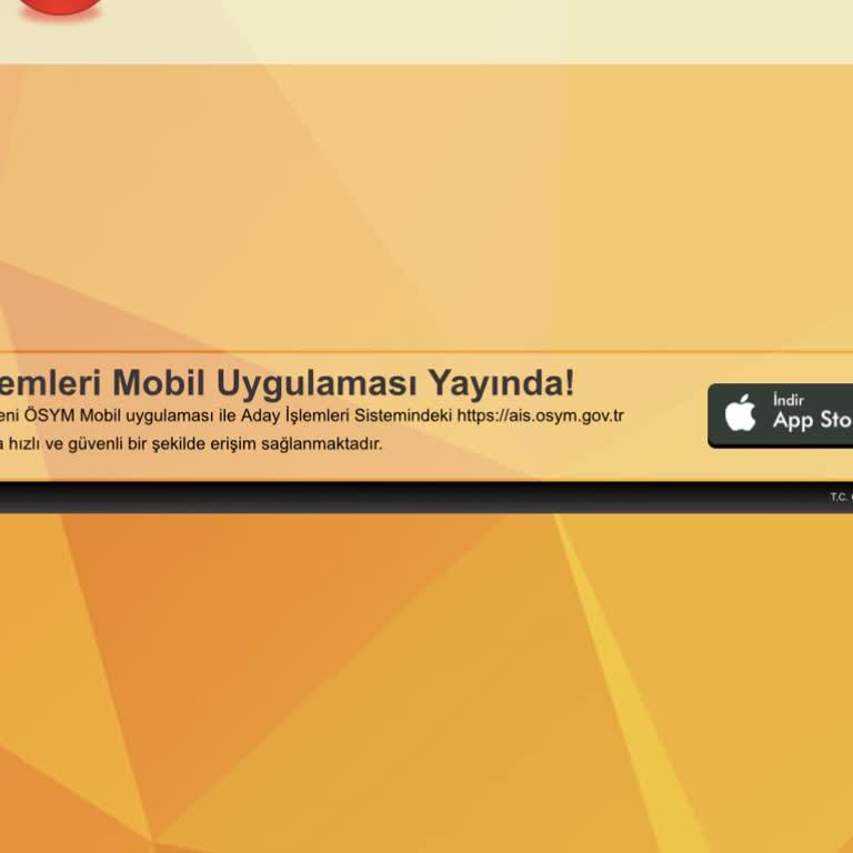 ÖSYM KPSS Ön Lisans Başvurusu