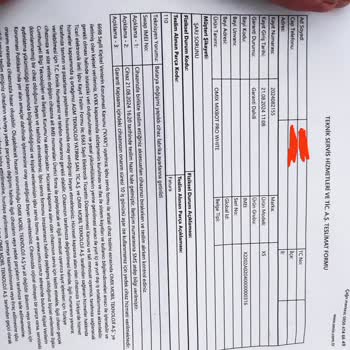 Omix Robotum Serviste Hiçbir İşlem Yapılmadan Geri Gönderilmiş