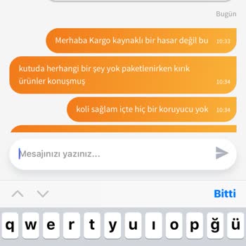 Trendyol Hatalı Ürün Hasarlı