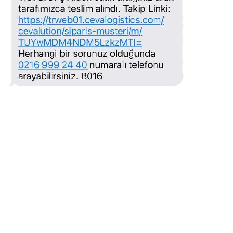 Vivense İptal Edilemeyen Sipariş