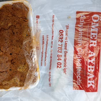 Meşhur Adıyaman Çiğköftecisi (Ömer Aybak) Çiğköfte Bozuk Gönderildi Firmanın Duyarsızlığı