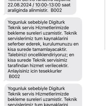 Digiturk Müşteri Hizmetleri Ulaşamamak