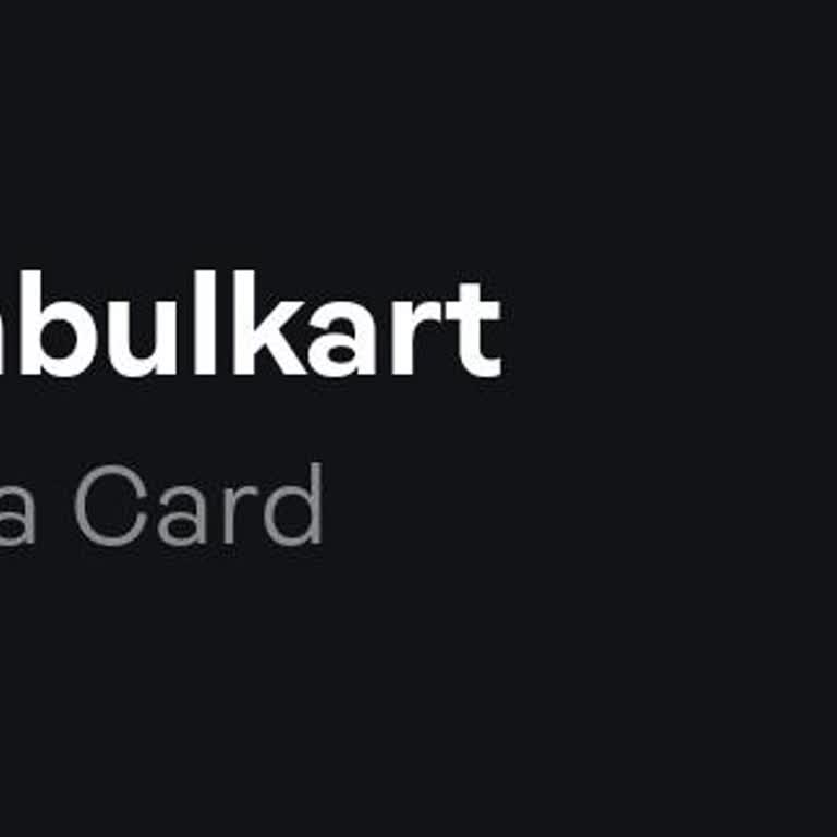 İstanbul Kart'ıma Yüklenmeyen Tutar