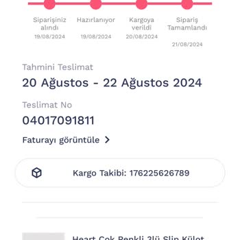 Penti Paketin İçinden Ürün Alınmış