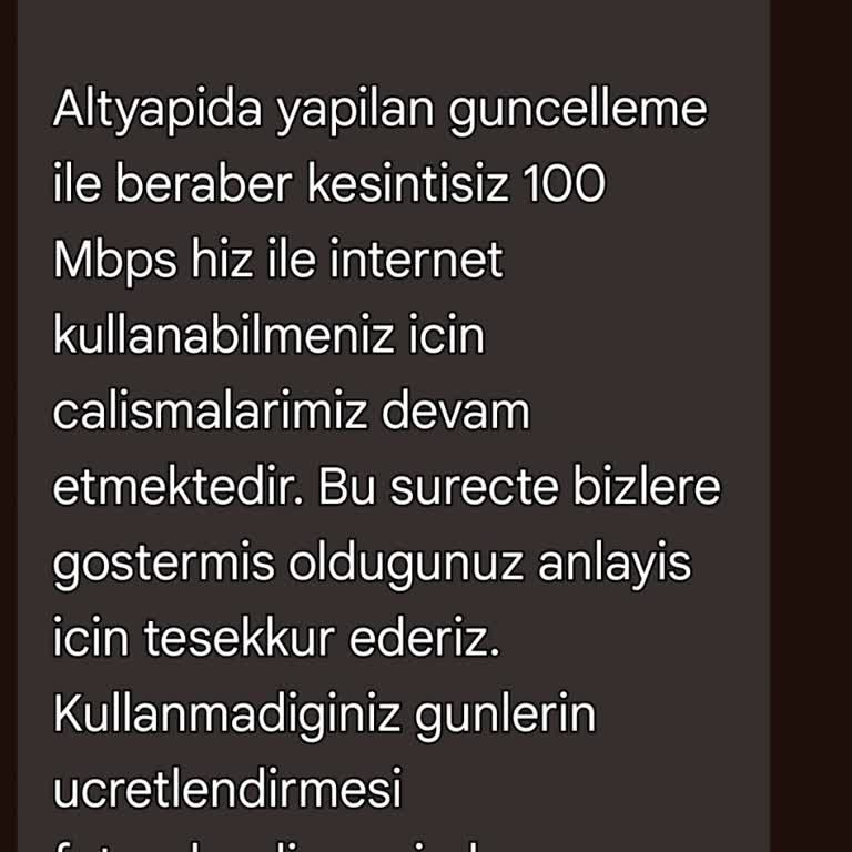 TURKISS İnternet Hizmeti Ve Modem Ücreti Sorunu