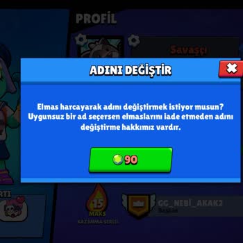 Brawl Stars İsmim Kendi Kendine Değişti