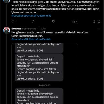 Vodafone ile Yaşadığım Hat Taşıma Sorunları