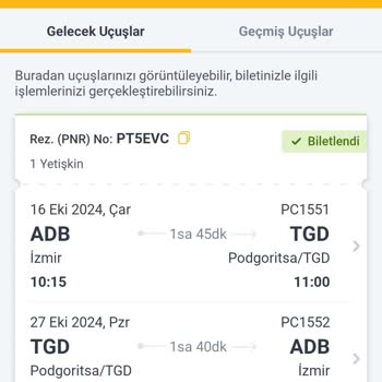 Pegasus Uçuş Değişikliği Ve Geç Varış Sorunu