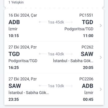 Pegasus Uçuş Değişikliği Ve Geç Varış Sorunu