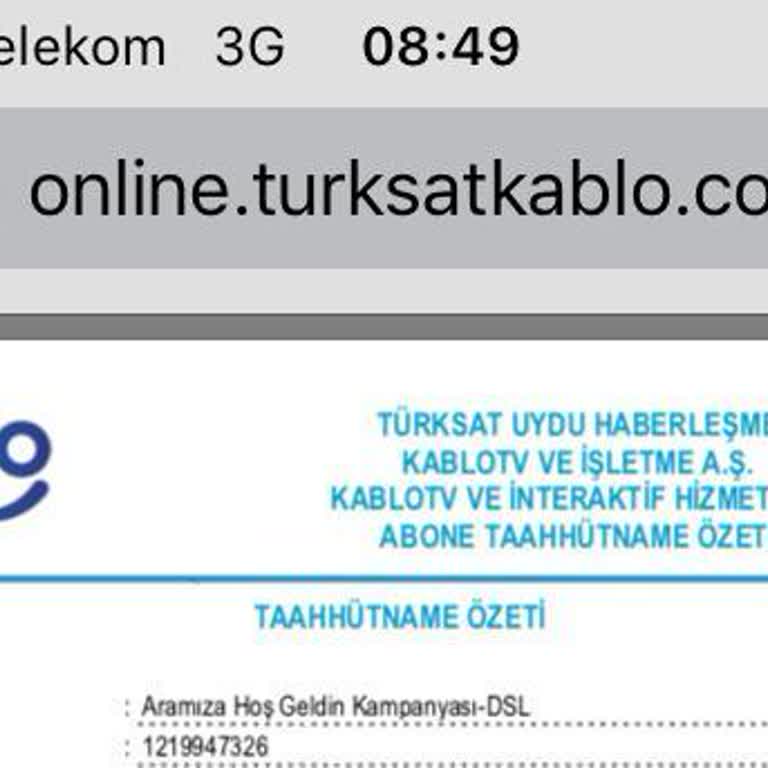 TÜRKSAT Kablo Net Kurulumunda Gecikme Ve İletişim Sorunu