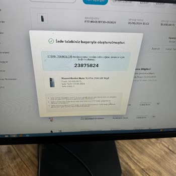 PTT Kargo Epttavm'den Aldığım Telefon İkinci El Ve IMEI Sorunlu Çıktı
