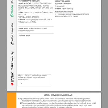 Arçelik Çamaşır Makinesi Sorunları ve Müşteri Hizmetleri Hayal Kırıklığı