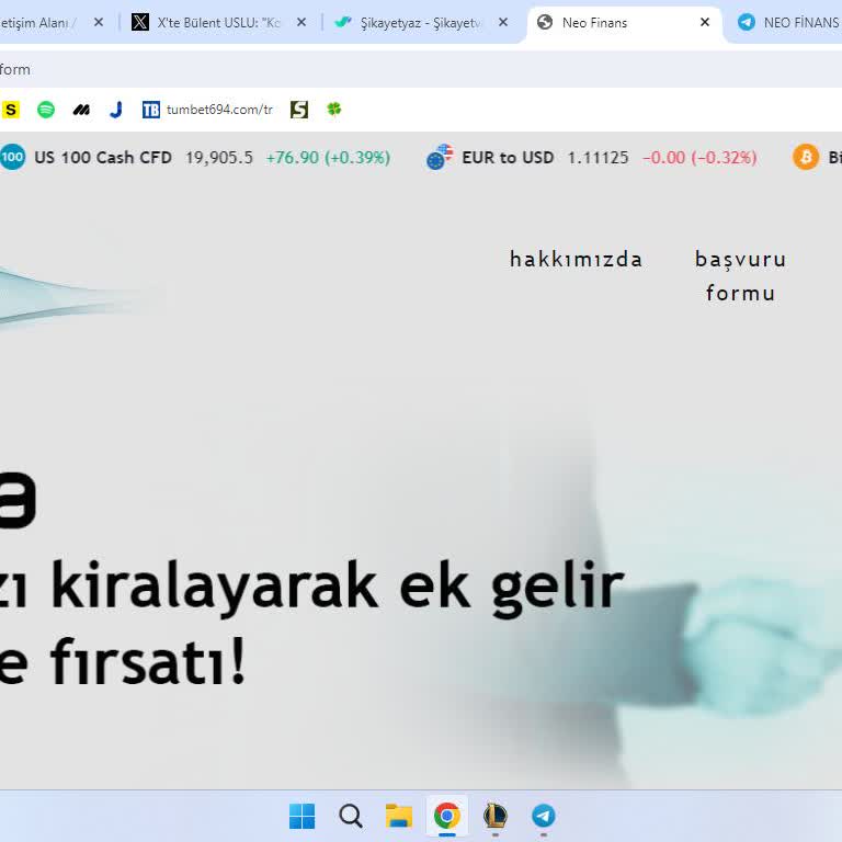 Neofinans.com İnsanları Yanıltıyorlar!