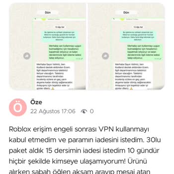 Kodland Paramı İade İstiyorum. Yasak Uygulama İndirmeyeceğim